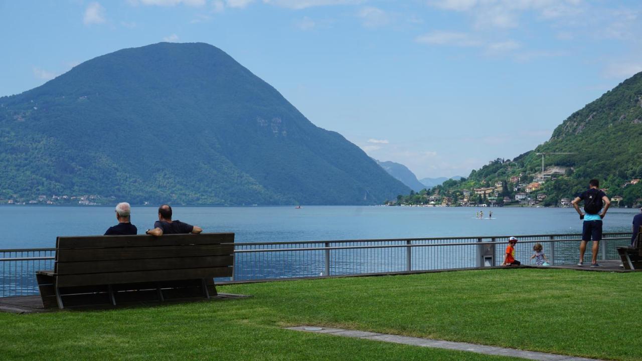 Vakantiehuis Casasdecasper - Camping Italie Hotel Porlezza Eksteriør billede