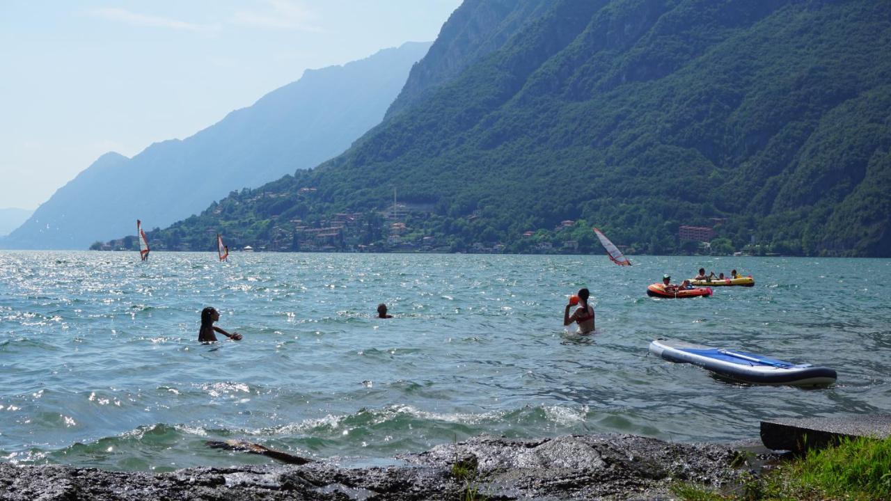 Vakantiehuis Casasdecasper - Camping Italie Hotel Porlezza Eksteriør billede